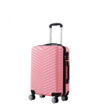 28 Luggage Suitcase Travel Rose Gold 28 inch