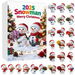 2D Acrylic Snowman Flower Advent Calendar 2025, Unique Merry Christmas Countdown with Surprise Floral Ornaments for Holiday Home Decor. Available at Crazy Sales for $19.95