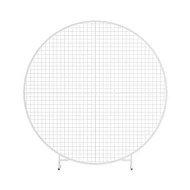 Detailed information about the product 2M Round Backdrop Stand Wedding Background Decoration Party Flower Balloon Display