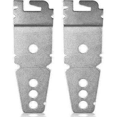 2-Pack Undercounter Dishwasher Bracket Replacement - Whirlpool - Compatible - Compare To 8269145/WP8269145 - Replacement Dishwasher Upper Mounting Bracket