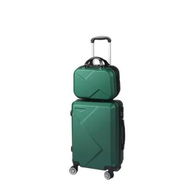 Detailed information about the product 2pcs 20Travel Luggage Set Green