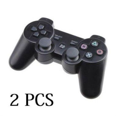 2 PCS 2.4GHz RF Wireless Gamepad Game Controller For PS3