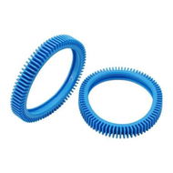 Detailed information about the product 2Pcs 896584000-082 Back Tire Replacement For Hayward Pool Vacuum Cleaner for Hayward for 4X Robot Pool Cleaners Rear Tires Kit Blue