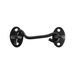 2Pcs Barn Door Lock Gate Latch, 4 Inch Black Hook and Eye Latch Heavy Duty Screen Latches Hardware Stainless Steel Gate Lock Cabin Hooks for Sliding Door Bedroom Outdoor Window Cabinet Bathroom. Available at Crazy Sales for $12.95