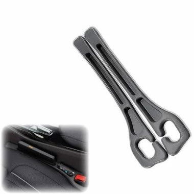 2PCS Car Seat Gap Filler Organizer,No Drop Seat Guard,Automotive Trays & Bags,Car Side Gap Filler,Drop seat Gap Fillers (Black)