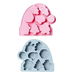 2pcs Christmas Silicone Bake Chocolate Molds,3D Baking Trays for Chocolate Cake,Sugar Jelly,Cake Decorating,Ice Cube Decoration Tool. Available at Crazy Sales for $14.99