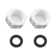 Detailed information about the product 2Pcs Drain Valve Cap Compatible with Intex Pools 11456 and 11385 Sand Filter Drain Cap with O-Ring for Above Ground Pool