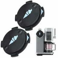 Detailed information about the product 2PCS Dustproof Seal Lid Fits for Ninja NC701 Ice Cream Maker, Keeps Ice Cream Clean Easy to Install and Remove