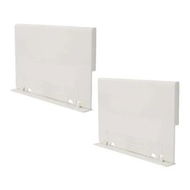 Detailed information about the product 2Pcs Exact Replacement Part Number 08650-0022 Off White Weir Gate Assembly, Sta-Rite U-3 Vinyl Liner Skimmer Hinged Weir Assembly