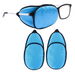2Pcs Eye Patches for Men Women, Eye Patch for Glasses Silk Patch for Lazy Eye Amblyopia Strabismus and After Surgery, Blue. Available at Crazy Sales for $14.95