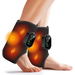 2Pcs Foot and Ankle Massager for Pressure Relief,Ankle Heating Pad Foot Massager Rechargeable Cordless Design with 6 Heating 3 Massage Modes (Black). Available at Crazy Sales for $49.95
