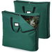 2PCS Green Square 76x76x11cm Christmas Wreath Storage Bag 600D Oxford Fits 30inch Wreaths & Ornaments. Available at Crazy Sales for $29.99