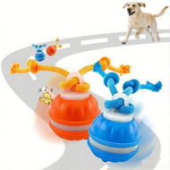 Detailed information about the product 2Pcs Interactive Dog Toys Balls, Electric Automatic Moving and Rolling Dog Toy with Rope for Dogs, Fun Smart Puppy Toy for Boredom & Training