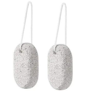 2PCS Natural Pumice Stone, Lava Pedicure Tools Hard Skin Callus Remover for Feet and Hands, Foot File Exfoliation to Remove Dead Skin, and Callusess
