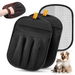 2Pcs Pet Hair Removal Glove for Cats and Dogs, Newly Upgraded Five Finger Electrostatic Pet Hair Gloves for Couch, Clothing, Car Seat, Carpet. Available at Crazy Sales for $14.95