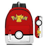 Detailed information about the product 2PCS Pokemon Pikachu Backpack Kids Shoulder Bag Pencil Case for Teenager Kid Student