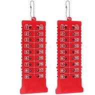 Detailed information about the product 2pcs Score CounterGolf Stroke Counter Golf Score Card Counter Red