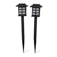 Detailed information about the product 2pcs Sensor Solar LED Light Decorative Lamp For Outdoor Yard