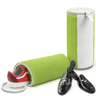 Detailed information about the product 2Pcs Shoe Washing Machine Bag 360 Degree Deep Clean Shoe Washing Bag Reusable Shoe Bag for Washing Machine with Cleaning Fibers and Zipper