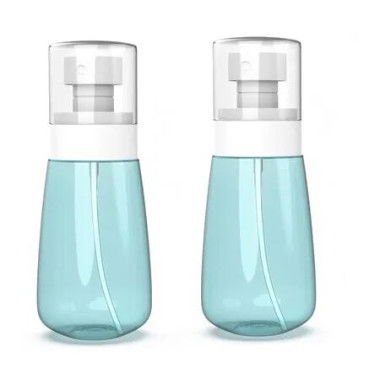 2Pcs Small Spray Bottle Travel Size 100ml, Mini Travel Sized Spray Bottles for Toners, Face and Hair Mist