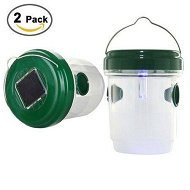 Detailed information about the product 2 Pcs Solar Powered Wasp Trap With LED Light Bee Traps Yellow Jacket Traps & Wasp Traps For Outdoors Wasp Killer - Effective And Reusable