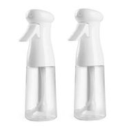 Detailed information about the product 2Pcs Spray Bottle For Hair, 200ml Continuous Mister Empty Spray Bottles, Ultra Fine Mist Water Sprayer for Hairstyling, Cleaning, Plants, Pets