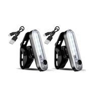 Detailed information about the product 2Pcs White LED Navigation Lights Kit for Boat Kayak, Stern Light Battery 0perated, Easy Clip on for Night Kayaking, Boating, White