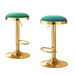 2x Artiss Bar Stools Kitchen Dining Chairs Velvet Padded Stool Green. Available at Crazy Sales for $124.95
