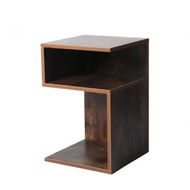 Detailed information about the product 2x Bedside Tables Wood Side End Oak