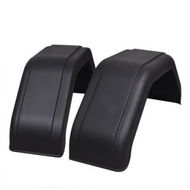 Detailed information about the product 2x Mudguard For Trailer Wheels 220 X 760 Mm