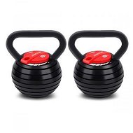 Detailed information about the product 2x Powertrain Adjustable Kettlebells Weights Dumbbell 18kg