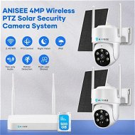 Detailed information about the product 2x Wifi Security Cameras Solar Wireless CCTV Home PTZ Outdoor System 4MP 16CH NVR