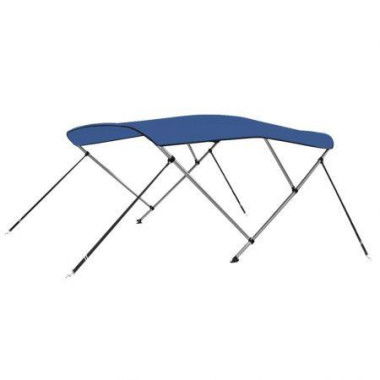 3 Bow Bimini Top Blue 183x160x140 Cm