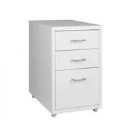 Detailed information about the product 3 Drawer Office Drawers Cabinet White