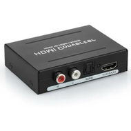 Detailed information about the product 3-in-1 1080P HDMI Audio Extractor HDMI to HDMI + Optical Toslink(SPDIF) + RCA(L/R) Stereo Analog Outputs Video Audio Splitter Converter