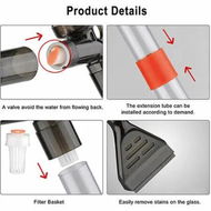 Detailed information about the product 3-in-1 Aquarium Vacuum Cleaner and Water Changer: Cleans, Filters, and Changes Water Quickly and Easily