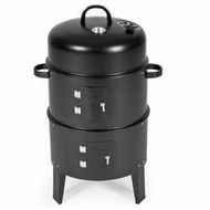 Detailed information about the product 3 In 1 Barbecue Smoker Outdoor Charcoal BBQ Grill Camping Picnic Fishing