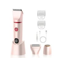Detailed information about the product 3 in 1 Bikini Trimmer for Women, Electric Razors Shaver for Public Hair, Rechargeable Body Hair Trimmer, Gift for Women