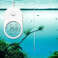 Detailed information about the product 3 In 1 Electronic Aquarium Water Thermometer Hygrometer LCD Digital Water Temperature Measuring Tool With Probe for Fish Tank