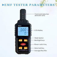 Detailed information about the product 3-in-1 EMF Detector for Home, Office, and Ghost Hunting: Detects Electric and Magnetic Fields, Radio Waves, Easy-to-Read LCD Display, Compact and Portable