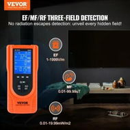 Detailed information about the product 3-in-1 EMF Meter 5Hz - 3.5GHz Handheld Rechargeable Electromagnetic Field Radiation Detector Digital LCD EMF Tester for EF MF RF Home Inspections