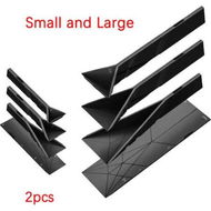 Detailed information about the product 3-in-1 Foldable Measuring Spoons 2 Spoons with 6 Different Sizes Multifunction Folds Flat Kitchen Gadget Color Black