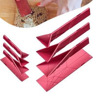 Detailed information about the product 3-in-1 Foldable Measuring Spoons 2 Spoons with 6 Different Sizes Multifunction Folds Flat Kitchen Gadget Color Red