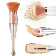 Detailed information about the product 3-In-1 Foundation Brush Travel Makeup Brushes Set For Face Blush Liquid Powder Foundation Brush Convenient Makeup Brushes Set