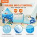 3 in 1 Kids Play Tent with Tunnel Basketball Hoop for Boys Girls Babies and Toddlers Indoor/Outdoor Pop Up Playhouse with Carrying Bag & Banding Straps. Available at Crazy Sales for $69.95