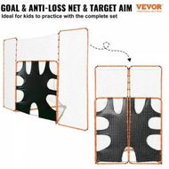 Detailed information about the product 3-IN-1 Lacrosse Goal with Backstop and Target3.7mx2.7m Lacrosse Net Steel Frame Backyard Lacrosse Rebounder Equipment Quick & Easy Setup Training Net