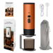 3-in-1 Portable Electric Espresso Machine,Coffee Maker with LED Display and Type-C,Automatic Heating Coffee Maker for Travel,Office and Car,Orange. Available at Crazy Sales for $59.99