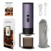 3-in-1 Portable Electric Espresso Machine,Coffee Maker with LED Display and Type-C,Automatic Heating Coffee Maker for Travel,Office and Car,Purple. Available at Crazy Sales for $59.99