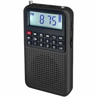 Detailed information about the product 3 in 1 Portable Radio AM FM MP3 Player Voice Recorder,Multi-Function Excellent Reception and Rechargeable Battery Small Receiver with Bluetooth Emergency Flashlight (Black)