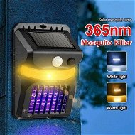 Detailed information about the product 3 in 1 Solar Mosquito Bug Zapper LED Light Mosquito Killer Lamp with Motion Sensor for Outdoor Backyard Patio Camping